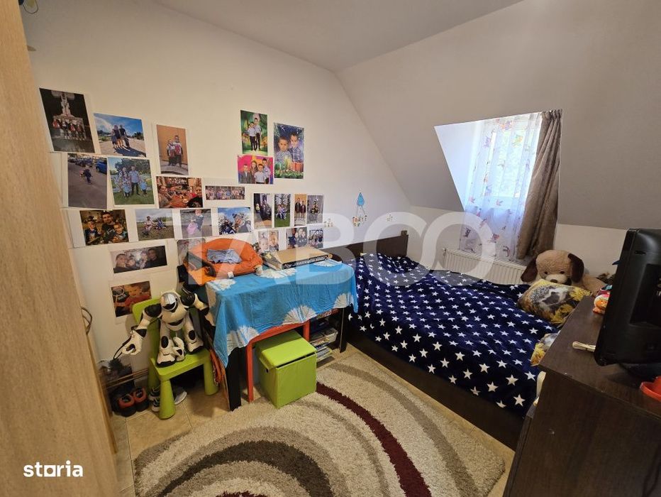 Casa individuala de vanzare teren 457 mp garaj Trei Stejari Sibiu