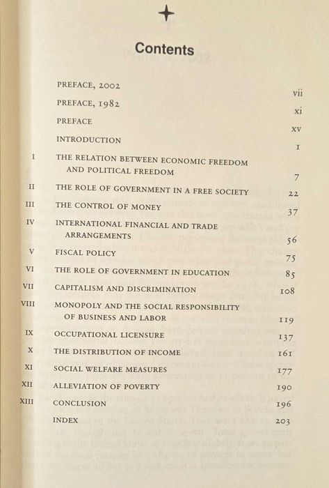 Capitalism and Freedom by Milton Friedman, 40th Anniversary Edition