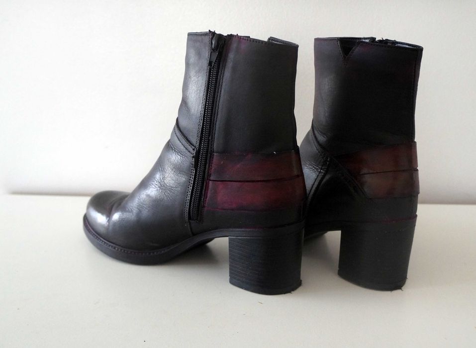 Боти от естествена кожа