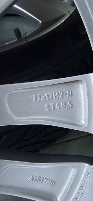 Jante aliaj R17 originale Mercedes C-Class W205 S205 C205 A205  225/50/17 M+S