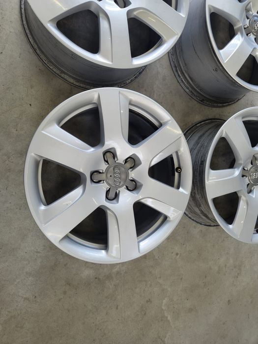 Jante Audi A6 C7 Q5 A4 B8 B9 R17 originale stare foarte buna// 5x112
