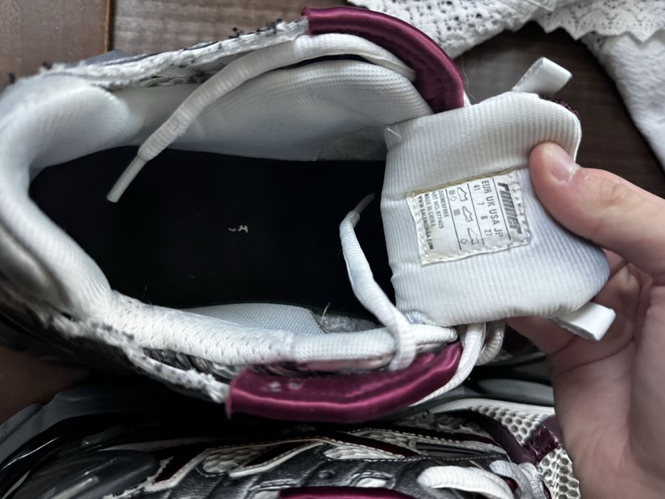 Balenciaga Runners Burgundy
