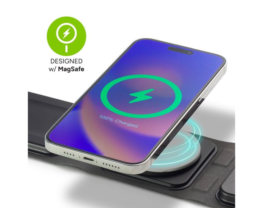 Зарядно устройство 3-in-1 travel charger with MagSafe