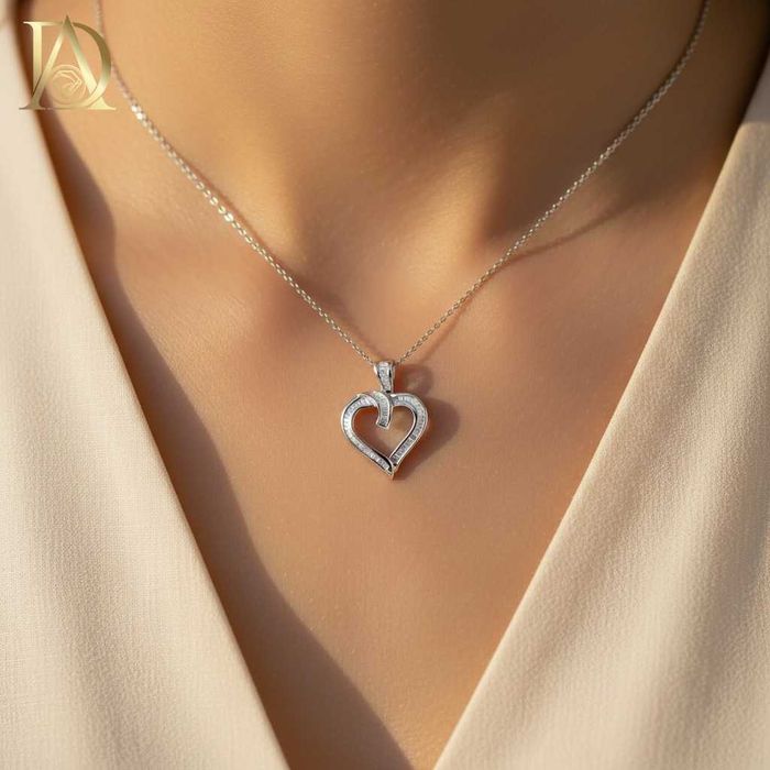 Ново Италианско Златно Колие с 0.60кт Естествени Диаманти