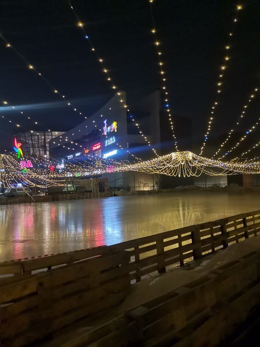 Создание открытых ледовых катков