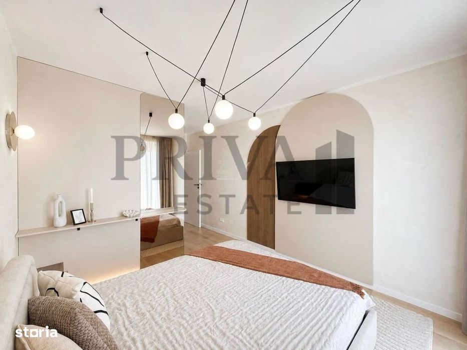 Apartament lux 2 camere, 52 mp, etaj 10, parcare, Nord One Brediceanu