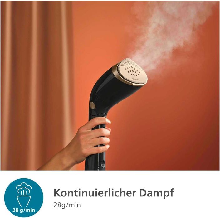 ПРОМО Нов 2г Гаранция Вертикален Ръчен Уред за Гладене с Пара Ютия Philips STH7060/80, 1500W