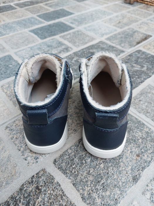 Ghete UGG Rennon II copii, unisex, piele naturala, Bleumarin, Nr.30