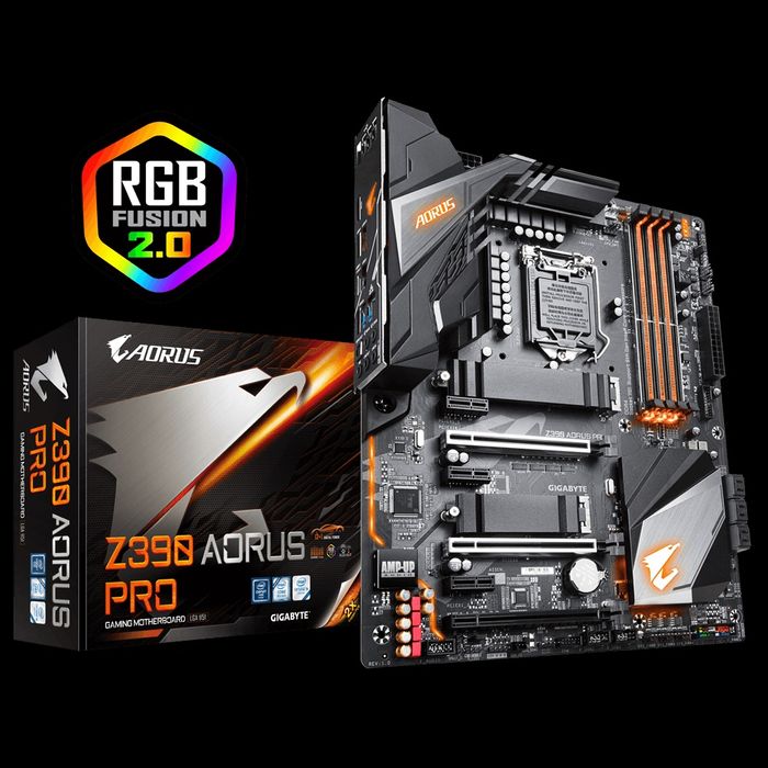 Продаю комплект i7‑9700K + Z390 Aorus Pro