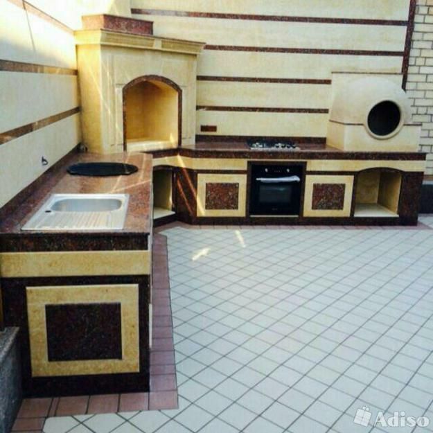 СТРОИТЕЛЬСТВО.Летние кухни. Барбекю. Камин