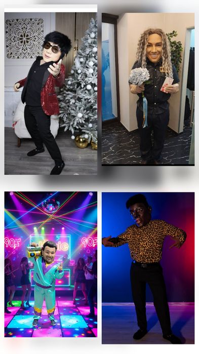 Ростовые куклы аниматоры поздравление