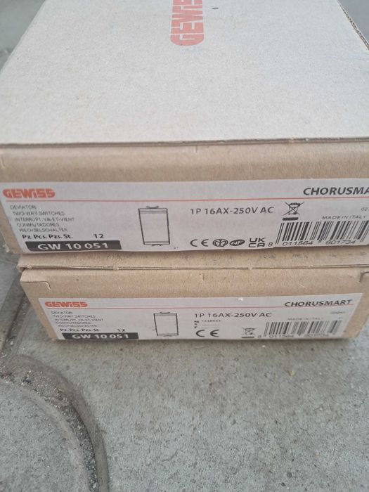 Vând aparataj electric Gewiss Corus