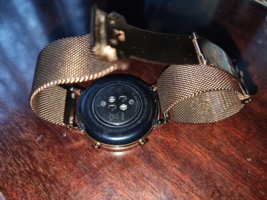 Huawei Watch GT 2 – curea metalică milanese, baterie 7–10 zile, stare foarte bună