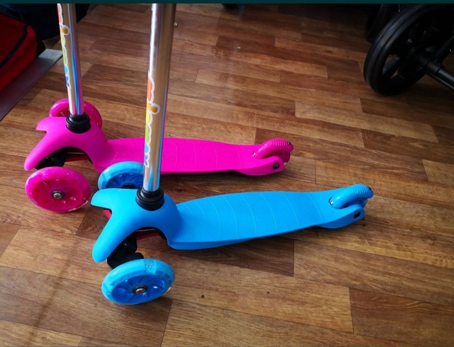 Trotineta copii cu lumini