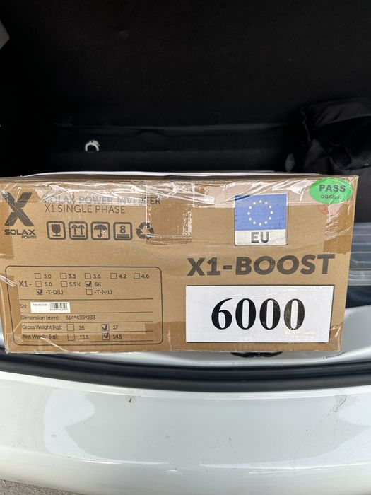 Монофазен инвертор Solax X1BOOST 6 KW