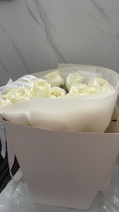 Букет розы 21 штук розы