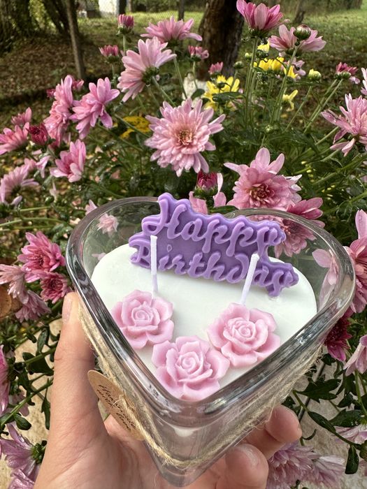 Ръчно изработени ароматни совеи свещи