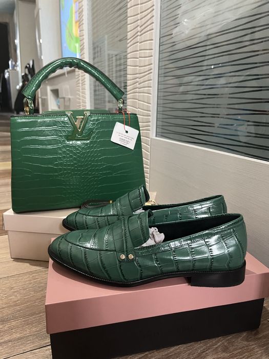 Шикарные туфли с сумкой Италия