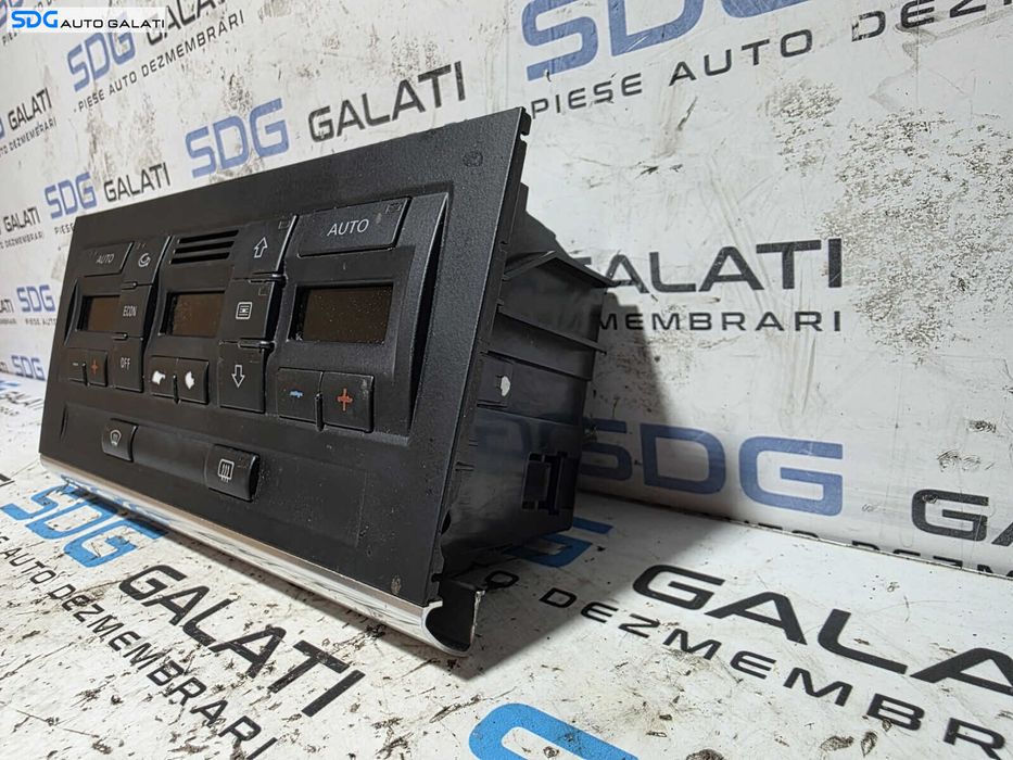 Climatronic Panou Comanda AC Aer Conditionat Clima Audi A4 B7 2.0 TDI 2004 - 2008 Cod 8E0820043AJ [D1073]