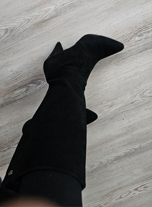 Велурени ботуши Паоло Ботичели