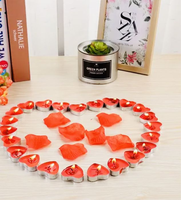 Набор свечей Сердца