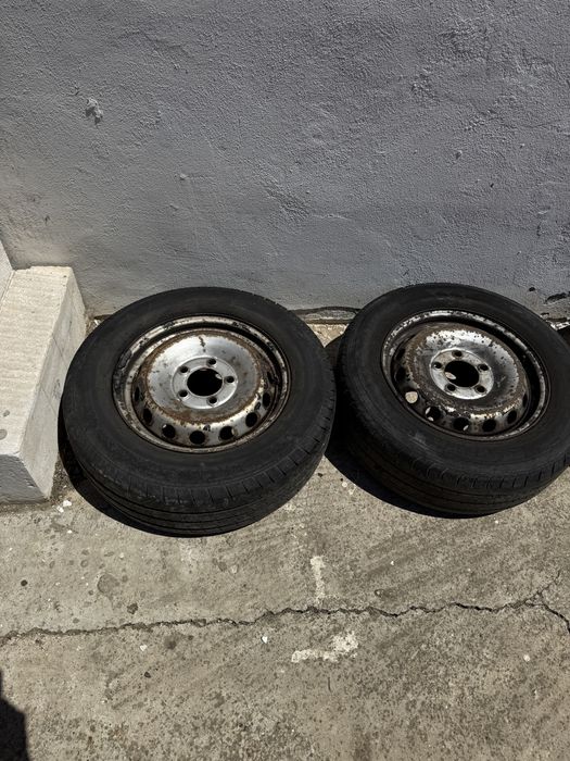 Set Roti pe 16 cu cauciucuri C de greutate renault master, opel movano, nissan nv400
