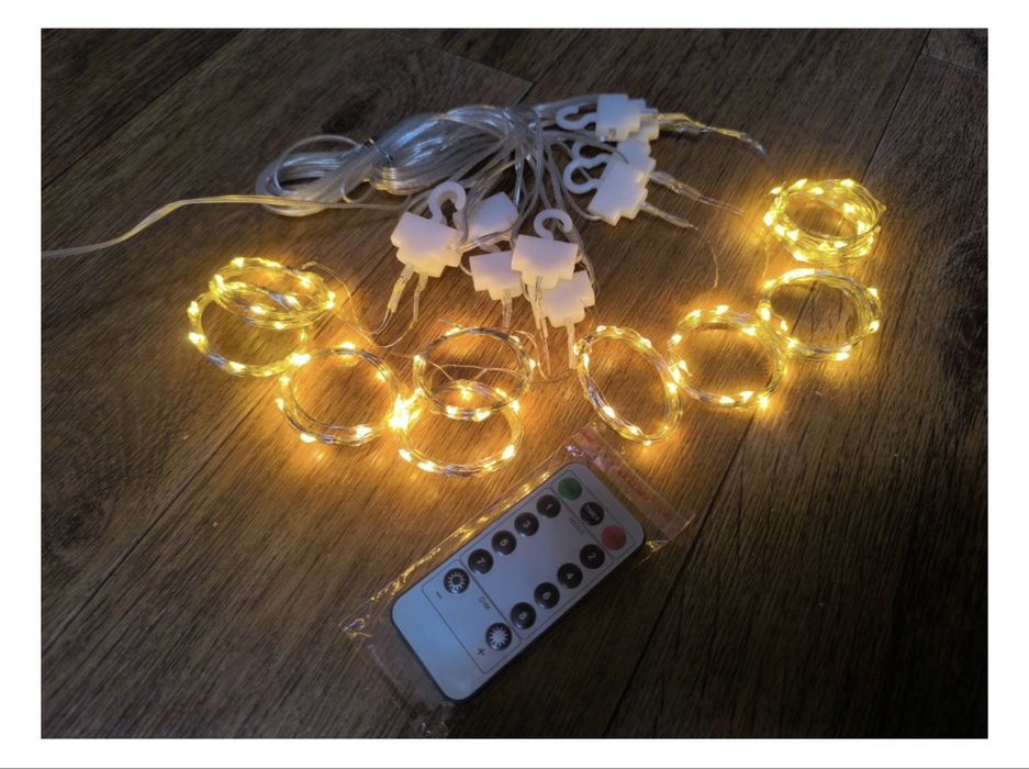 Гирлянда штора, роса 3м на 2м