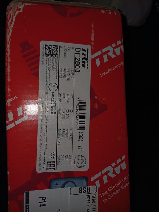 Discuri de frana TRW SKODA FABIA, Octavia, Rapid, Polo CROSS, seat