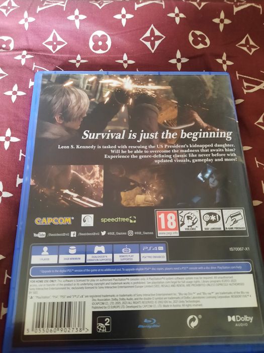 Продам Resident Evil 4 (remake)