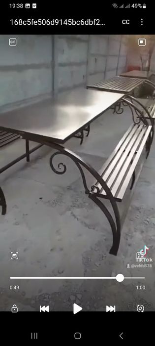 стол лавочка трансформер