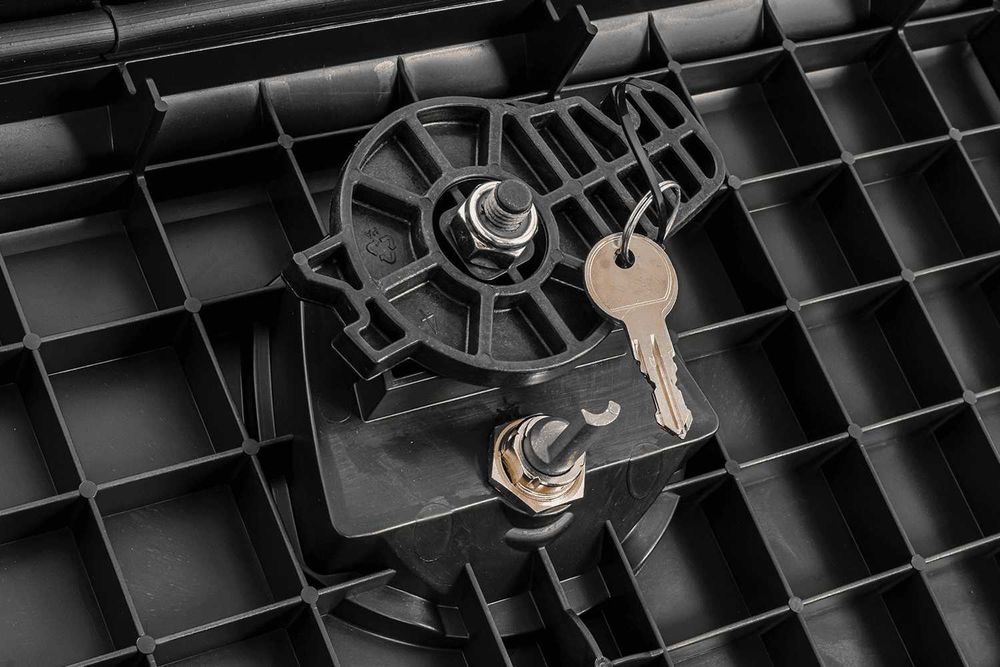 DAKEN JUST сандък кутия за инструменти за ремарке 500x350x300mm 31l