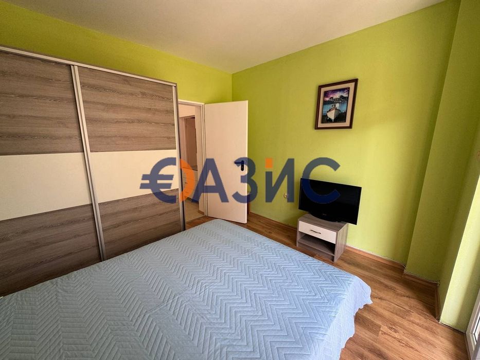 Апартамент с 2 спални без такса поддръжка, кв. Черно Море, Несебър, 77