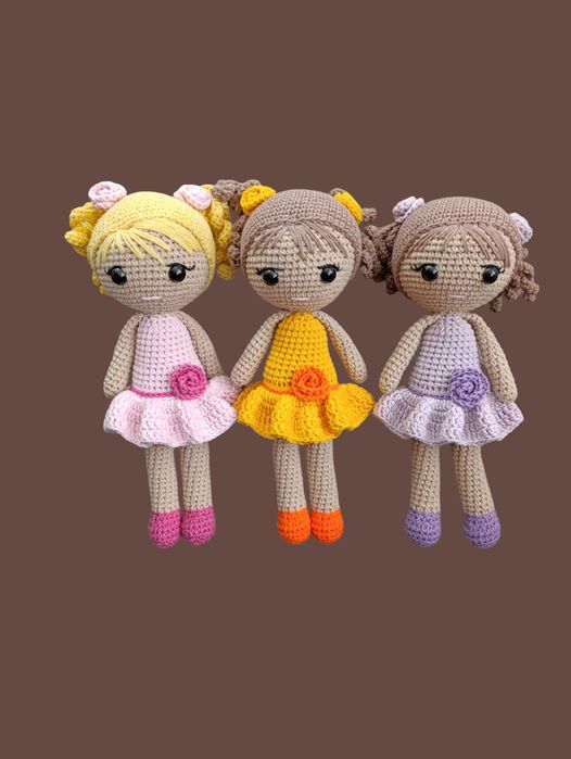 Плетени куклички еленчета и комплект за кошара