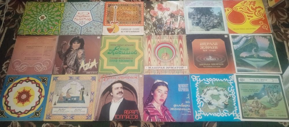 Узбекские и средно азиятские исполнители виниловые пластинка