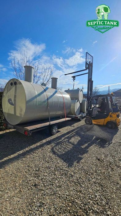 Fosa Septica STRONG 5000L cu Perete GROS + Ranforsari + GARANTIE!
