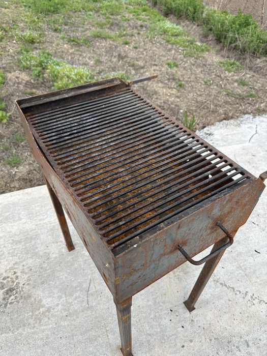 Gratar 80/50 cu placa pt copt