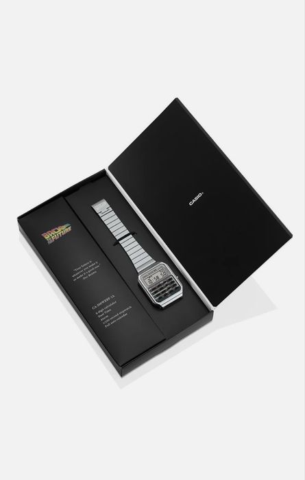 Часовник CASIO CA-500WEBF-1AJR Watch CLASSIC Back To The Future Collaboration model