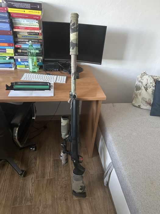 Vand sniper ssg24 Novritch, cu rhop si parti componente Tridos, 180m/s cu hop 0, cca 4 j si ceva