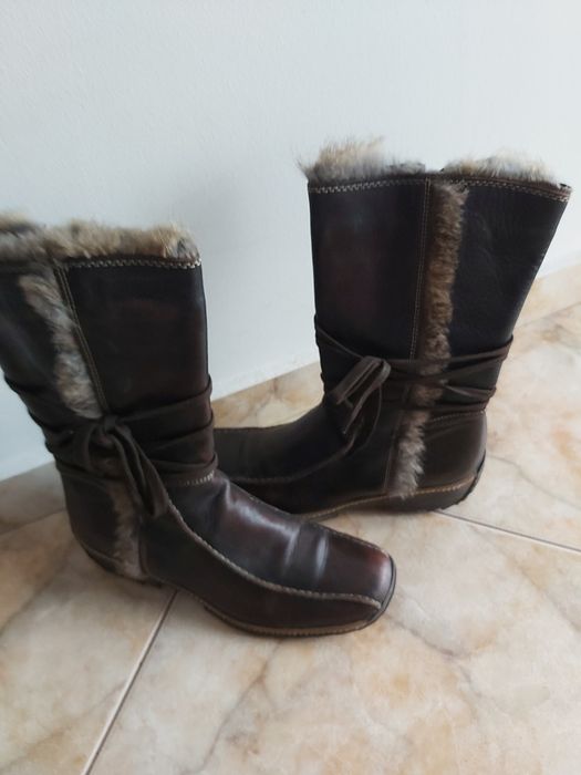 Cizme piele femei
