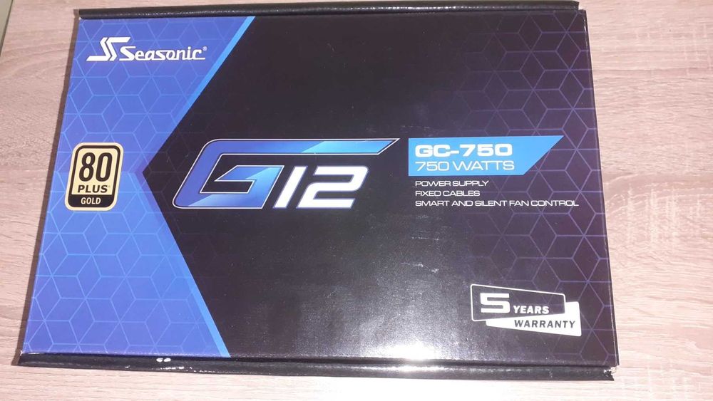 Захранване Seasonic G12 GC-750, 750W, 80+ Gold