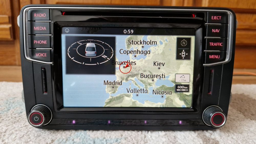 Navigatie VW OEM Mib 2 ( CP OFF ) Android Auto /Apple  Carplay