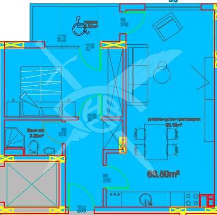 Двустаен - Меден Рудник