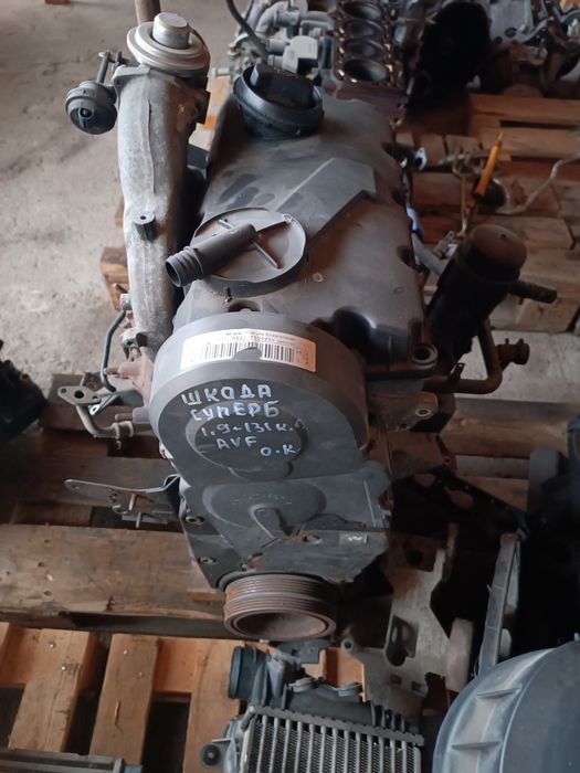 Двигател за 1.9 TDI  помпа-дюза 116/131/150 к.с. 2004г