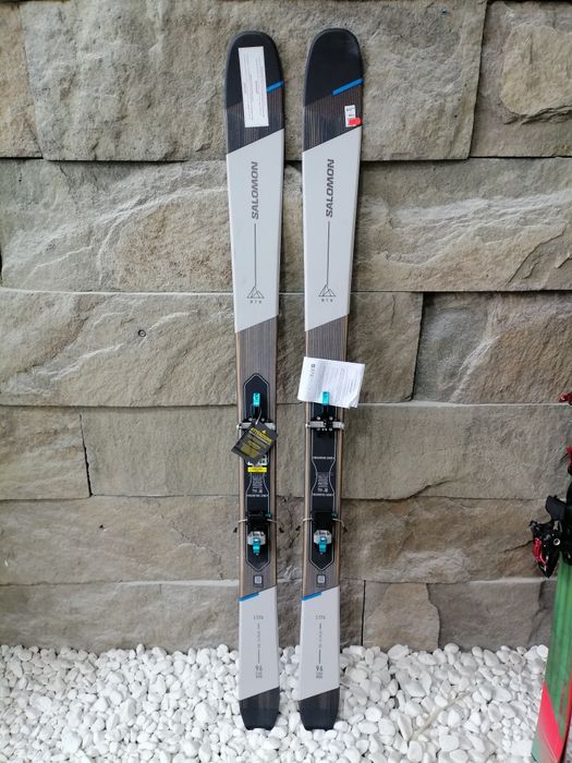 Schiuri ski tura Salomon Mtn 96 Carbon + legaturi Atk Crest 8 Nou! 174