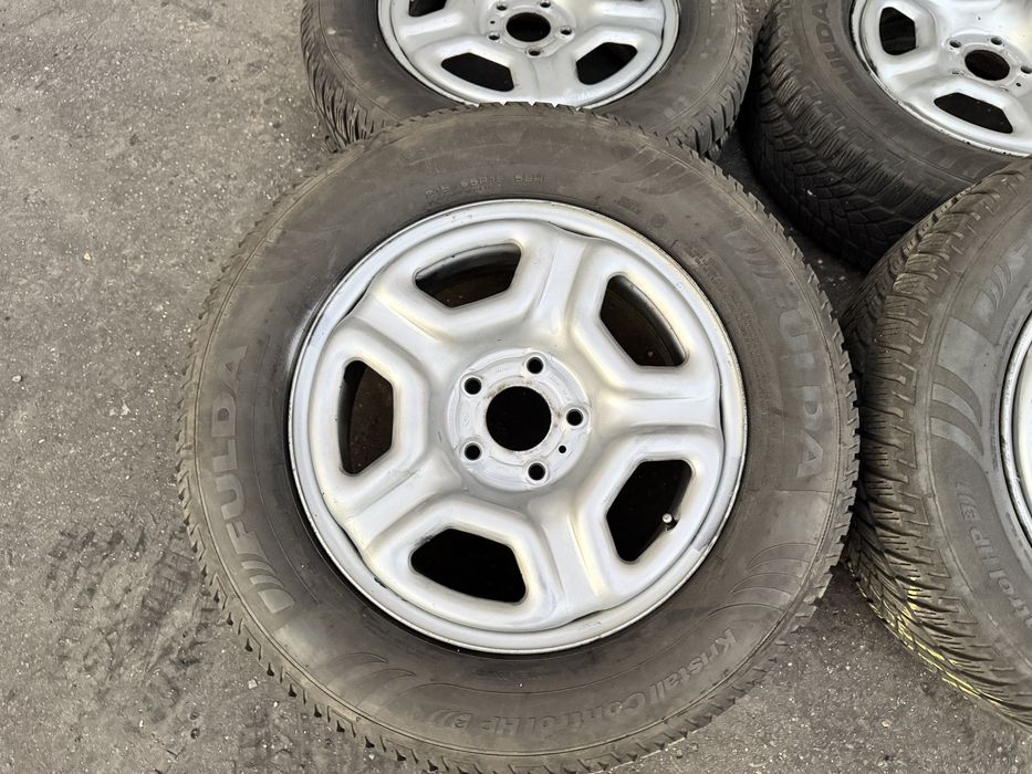 Roti jante Dacia Duster qashqai kadjar 215 65 16 Fulda iarna 7mm