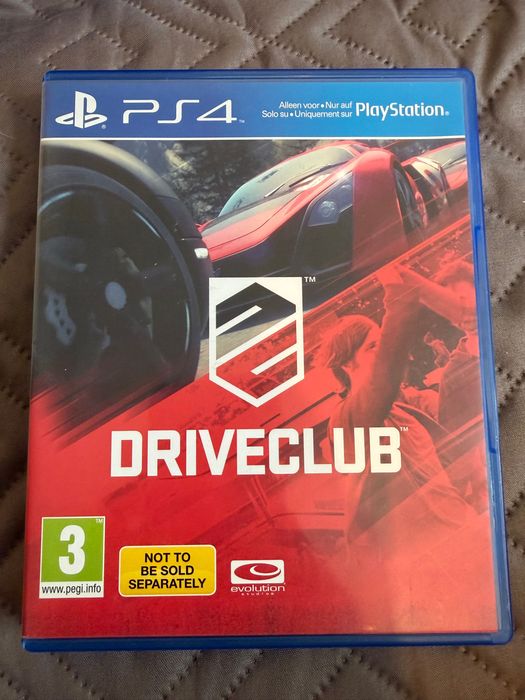 PlayStation игра DriveClub