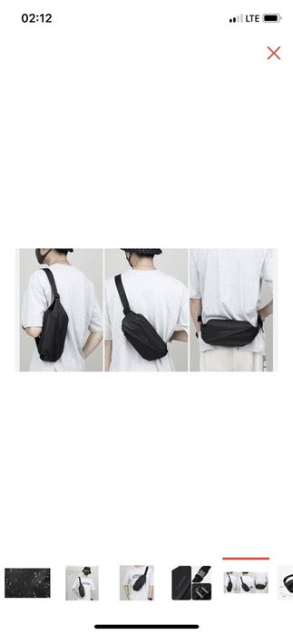 Сумка на пояс на  плечо