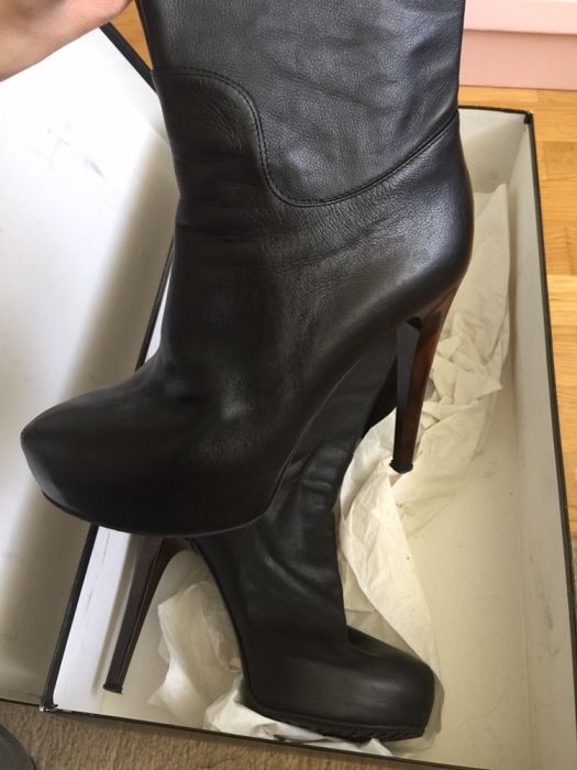 Cizme piele Musette- peste genunchi