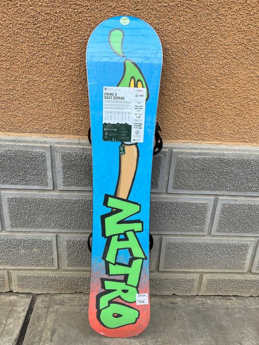 placa noua snowboard nitro prime x dave doman wide L156