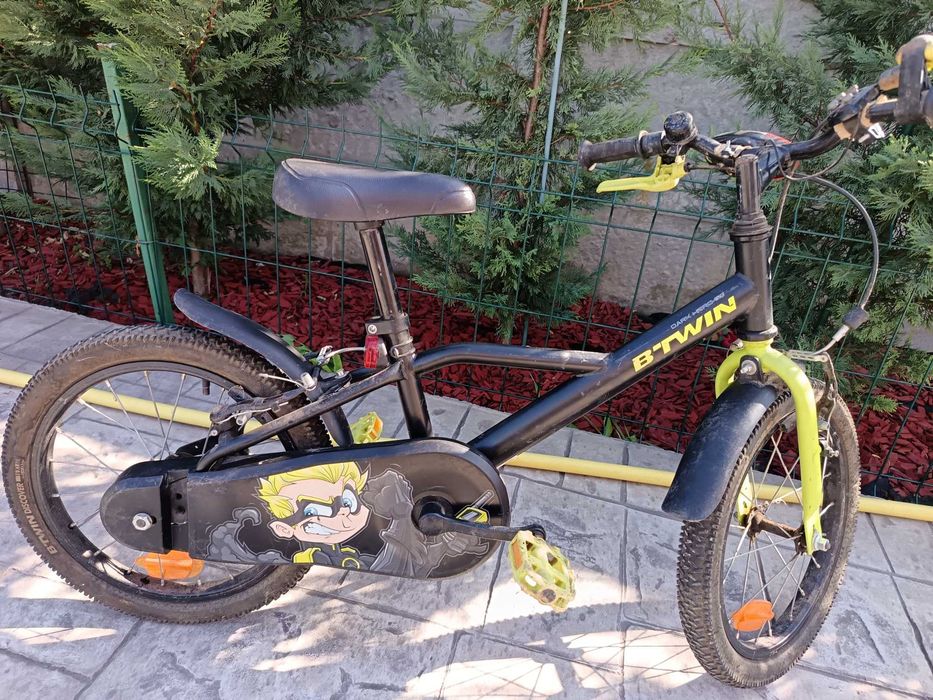 Bicicleta copii B' TWIN Hero 500 - 16 inch, stare foarte buna